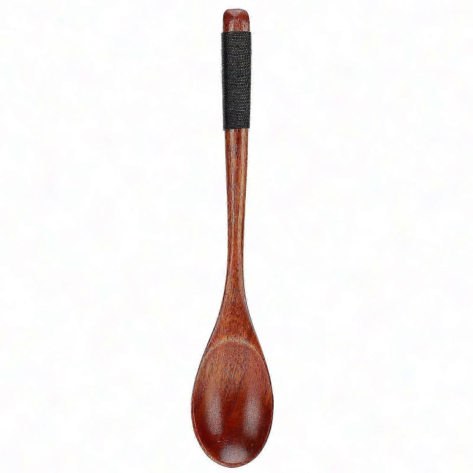 Eco-Friendly Wooden Spoon for Soup - Reusable Kitchen Utensil & Tableware Accessory