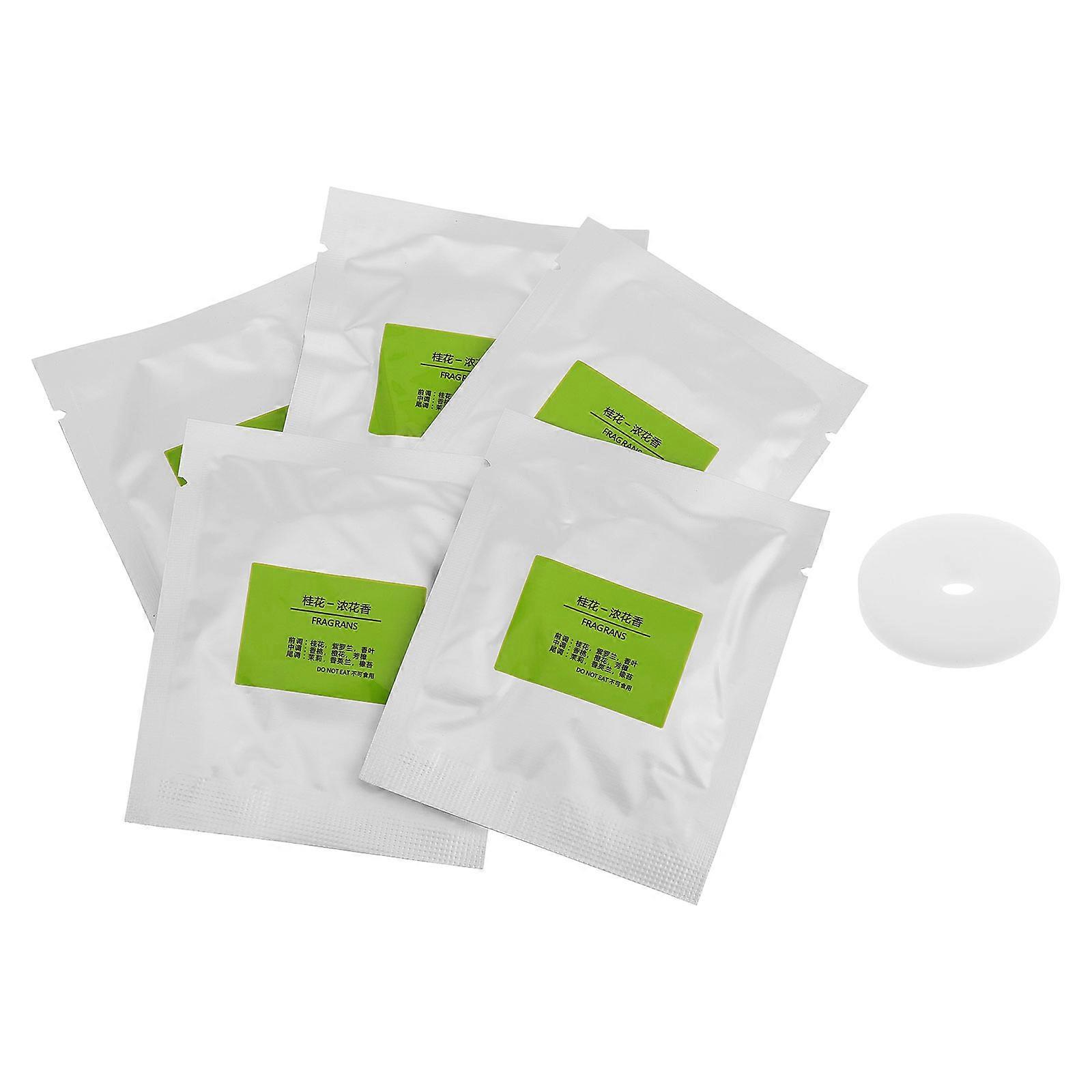 Scent Replacement Pad Car Air Freshener Refills Driving Absorbent Tissue White 5Set