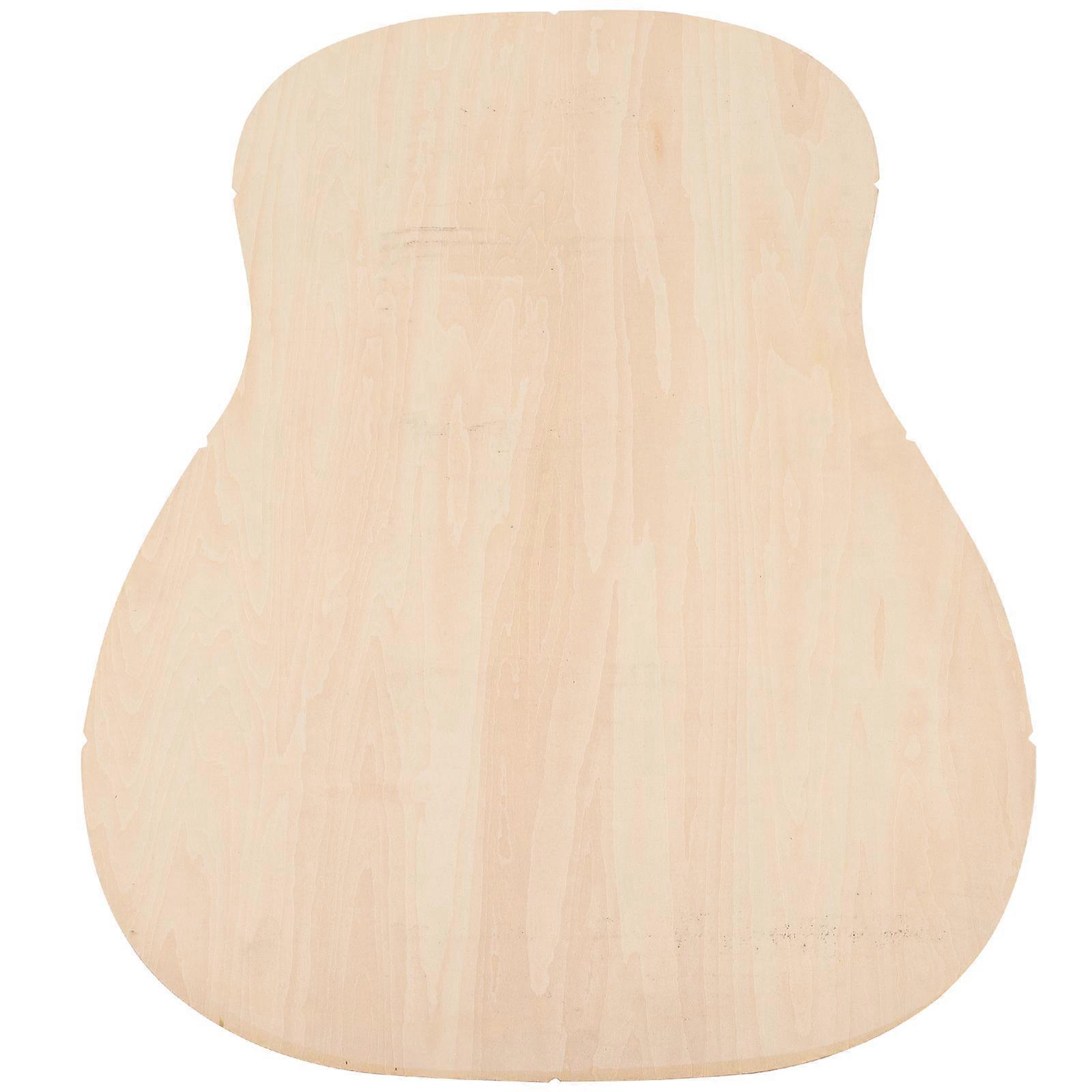 Guitar Head Veneers with Durable Plastic for Bass Light Yellow Color Perfect for DIY and Replacement 8.5x6.2 Inches