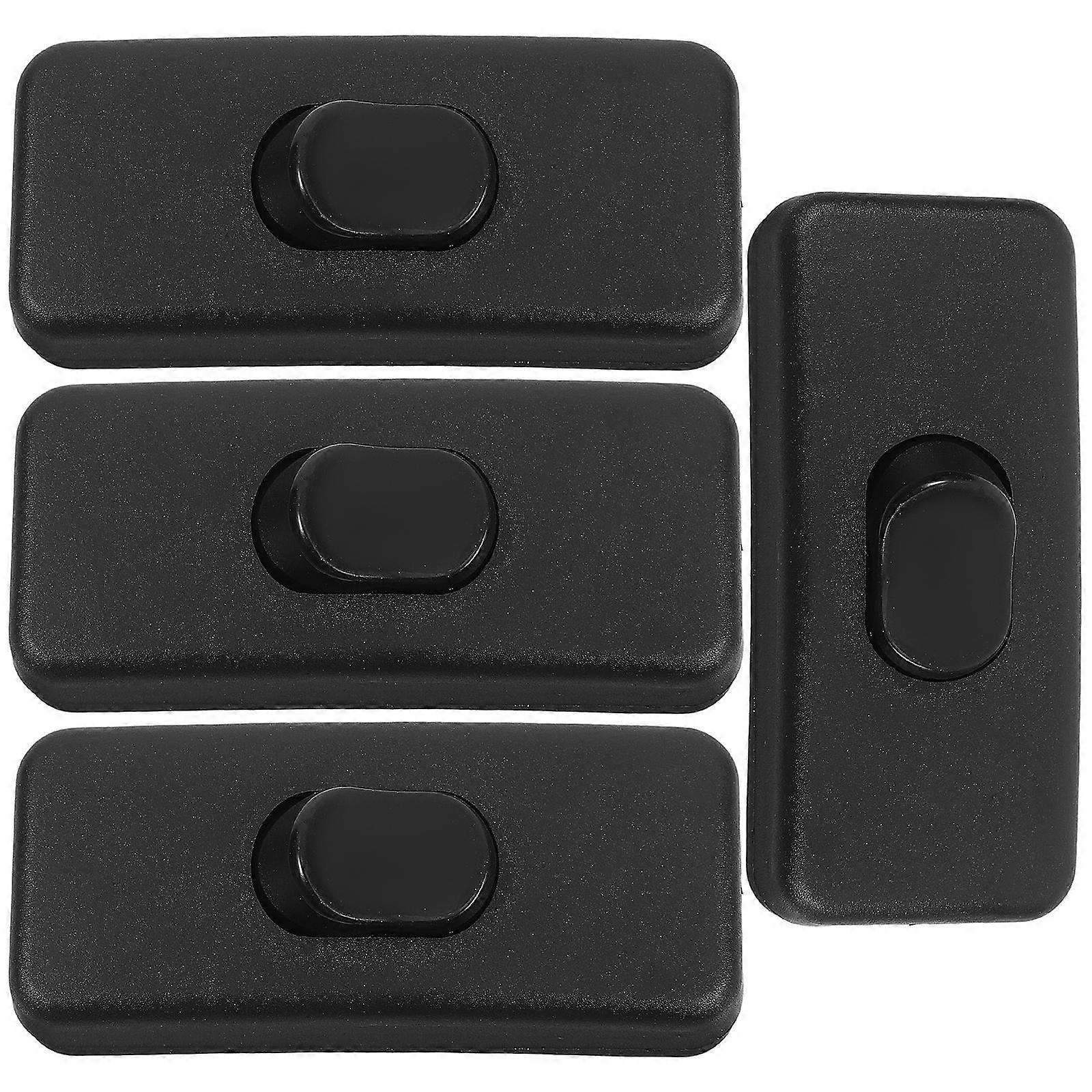 Inline Rocker Switch For Extension Cord Heat-Resistant ABS Home Users Diy Enthusiasts 10Pcs 6.00X2.50X1.80CM