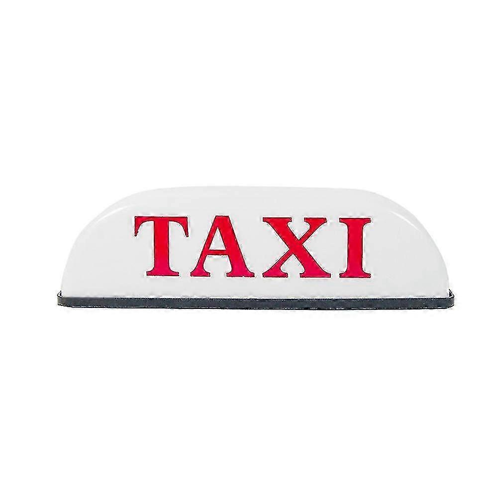 12v Taxi Sign Lamp With Magnet Taxi Led Light Taxi Roof Top Lamp Taxi Cab Indicator Sign White