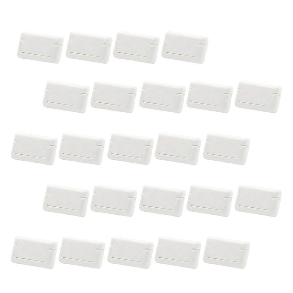 Childproof Socket Cover Safety Protection Plug Cover For Electrical Outlet PP Material Round Edges 24Pcs