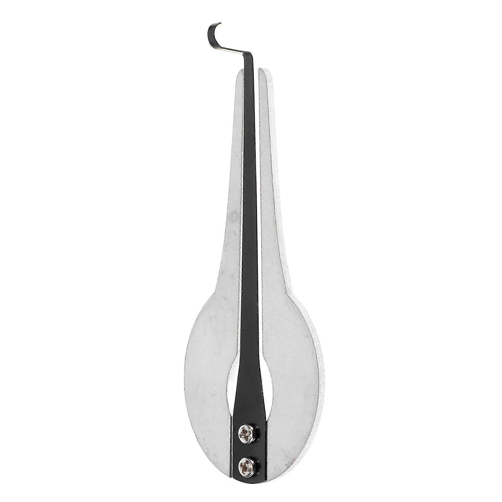 Mouth Harp Musical Instrument Authentic Sound Quality Traditional Jaw Harp Silver Round Shape Portable Design For Beginners 1Pcs