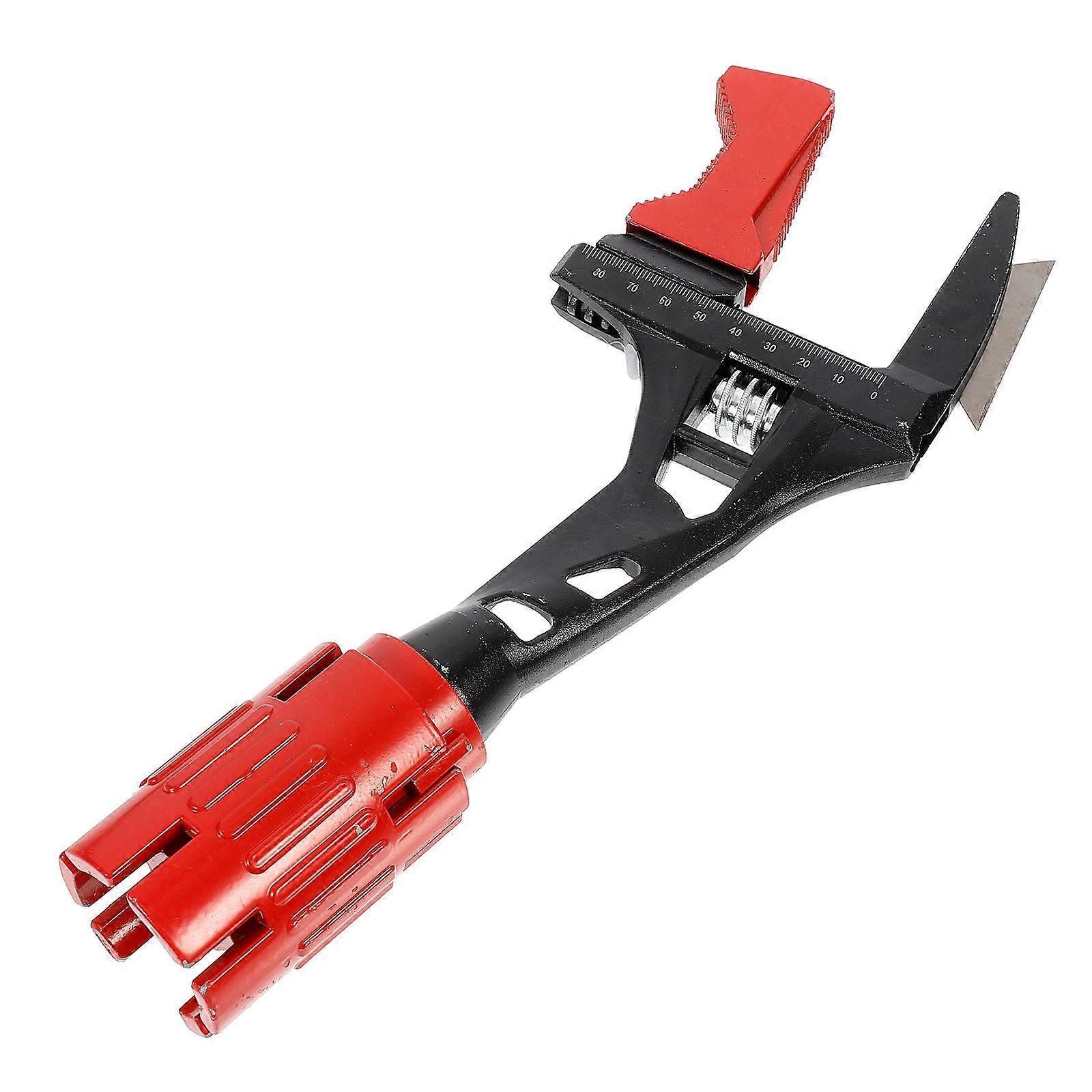 Plumbing Adjustable Wrench For Effective Water Pipe Maintenance In Narrow Places With Durable Steel Material In 1 Set