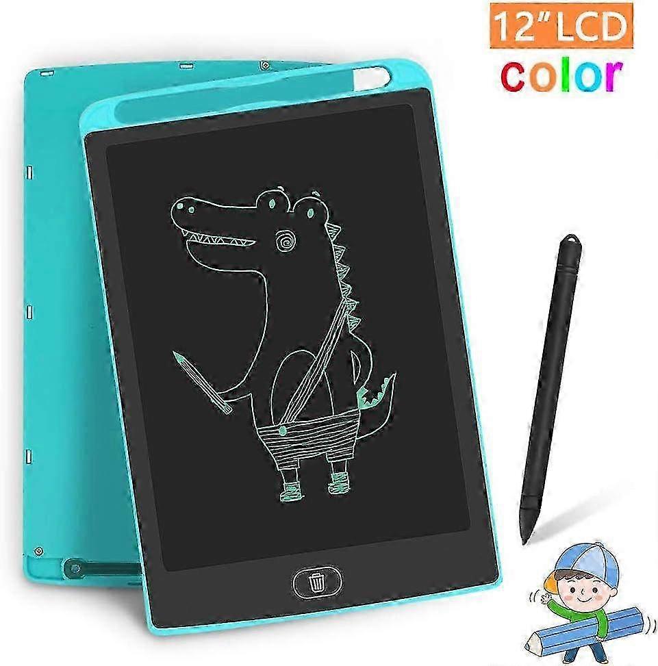 12-Inch Colorful LCD Writing Tablet & Electronic Doodle Pad for Kids - Creative Drawing Board for Fun Arts & Crafts Activities