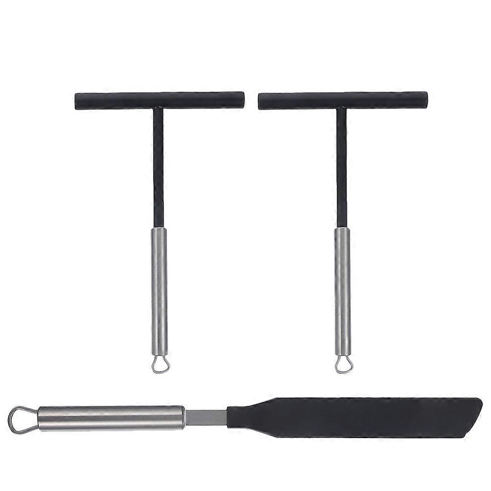 Pancake Making Tool Set Crepe Spreader with Ergonomic Design for Cooking