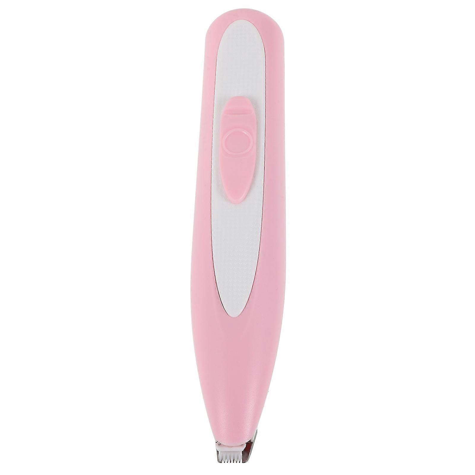 Pink Electric Pet Clippers for Dogs and Cats with Smooth Shave Design for Professional Grooming at Home