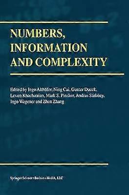 Numbers Information and Complexity