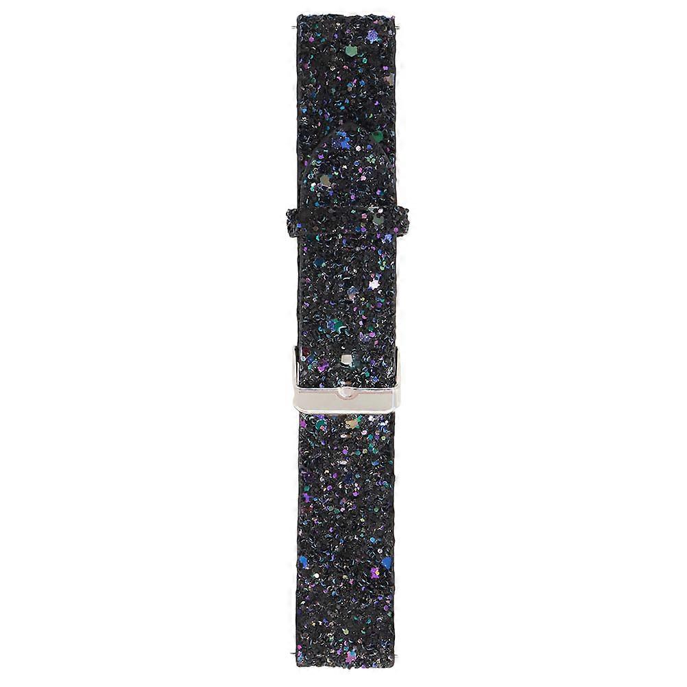 Glitter Watchband Shiny Replacement Strap for Watch Comfortable Durable Design for Daily Style and Outfits