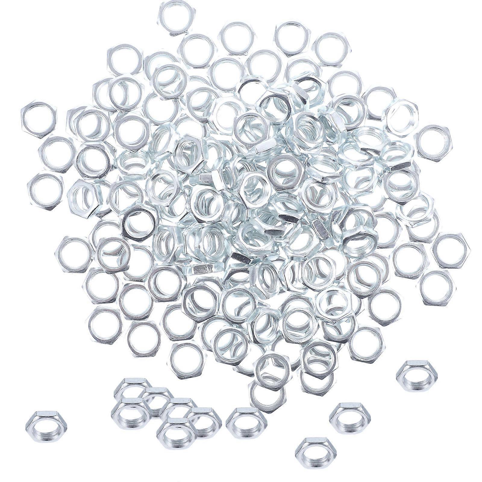 150pcs Standard Hex Locknut Hardware for Lamps Hexagon Fasteners