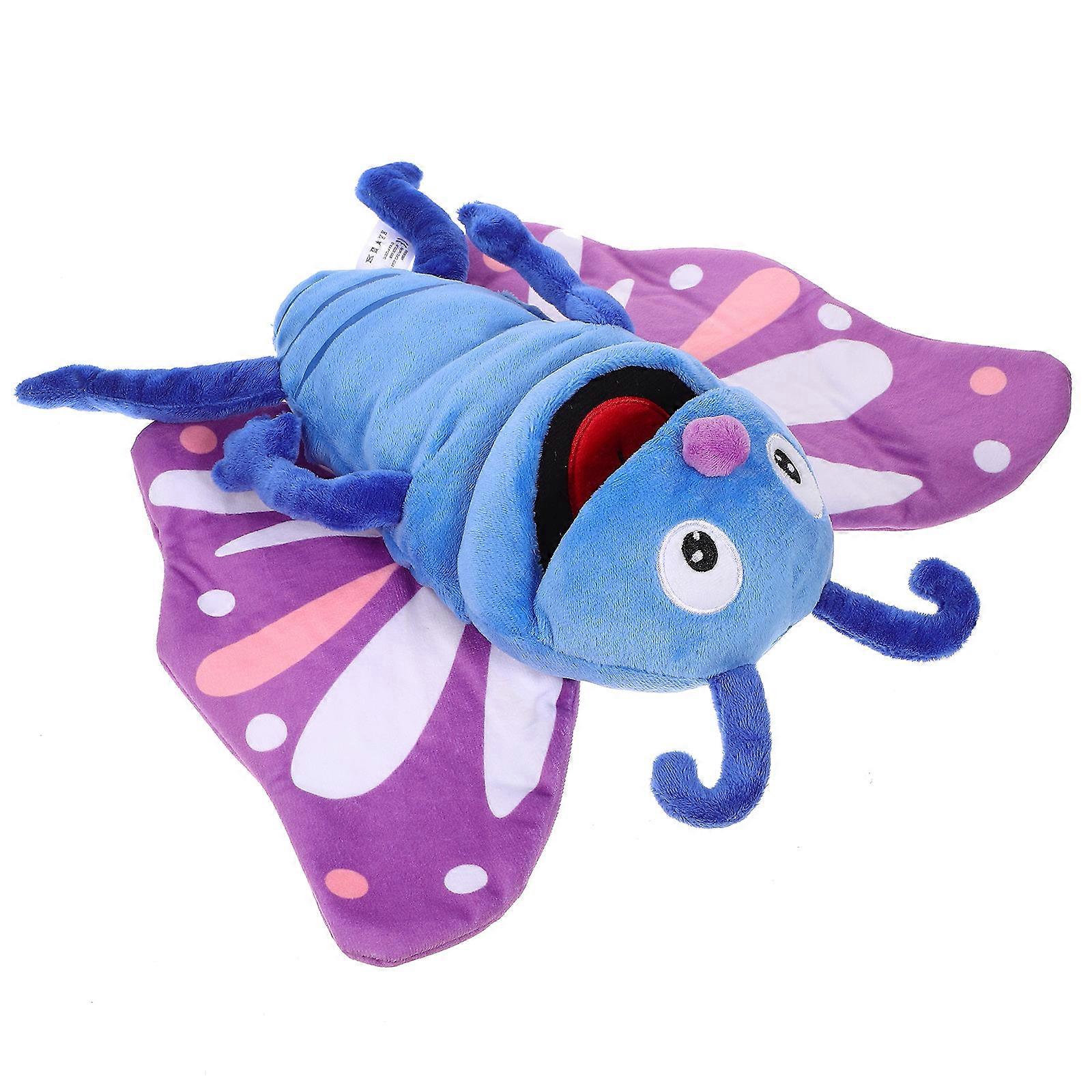 Interactive Butterfly Plush Hand Puppet for Storytelling and Imaginative Play – Safe Cartoon Design to Enhance Parent Child Interaction