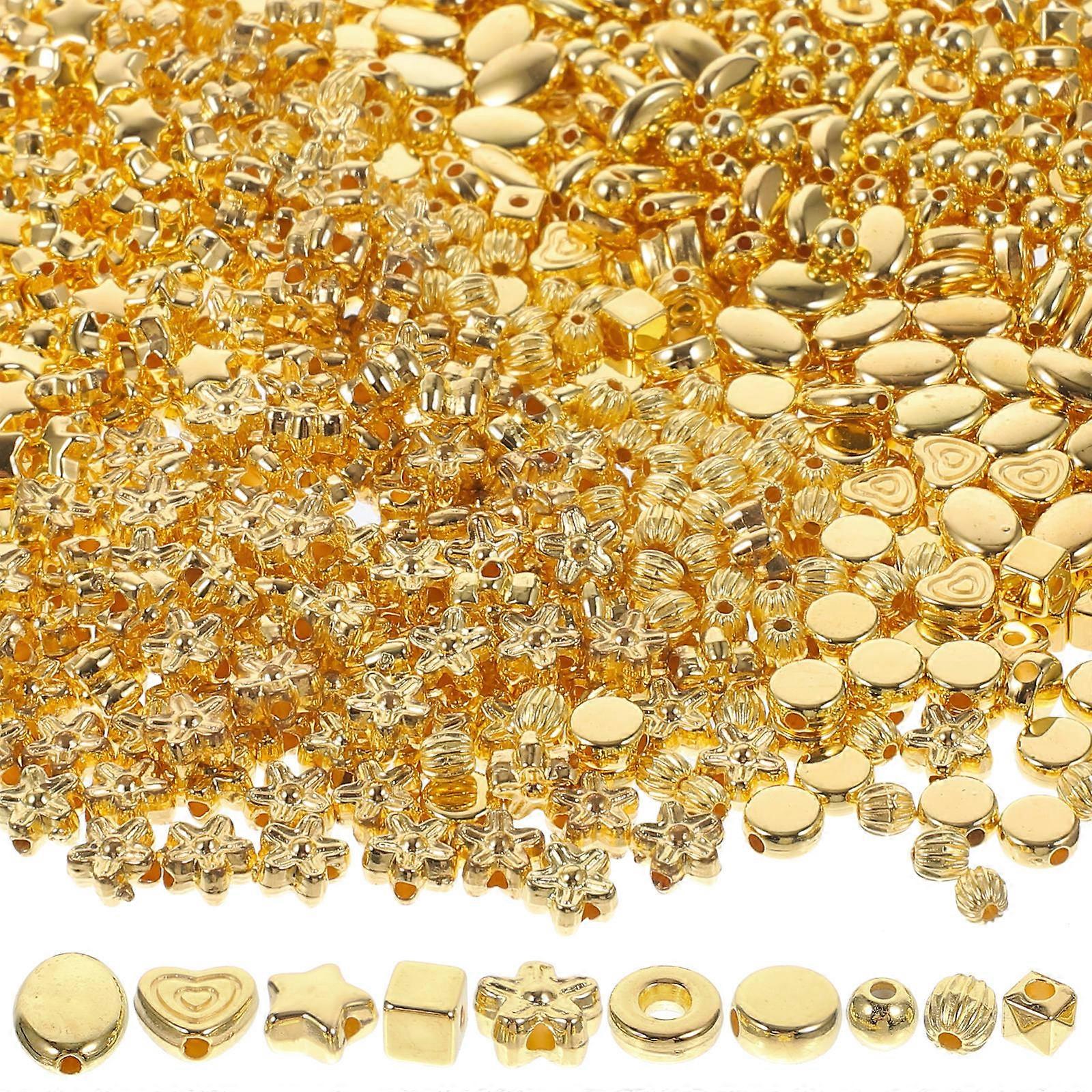 1500Pcs DIY Πλαστικές Χάντρες για Βραχιόλι Πολλαπλών Χρήσεων Κολιέ Δημιουργικές Χάντρες