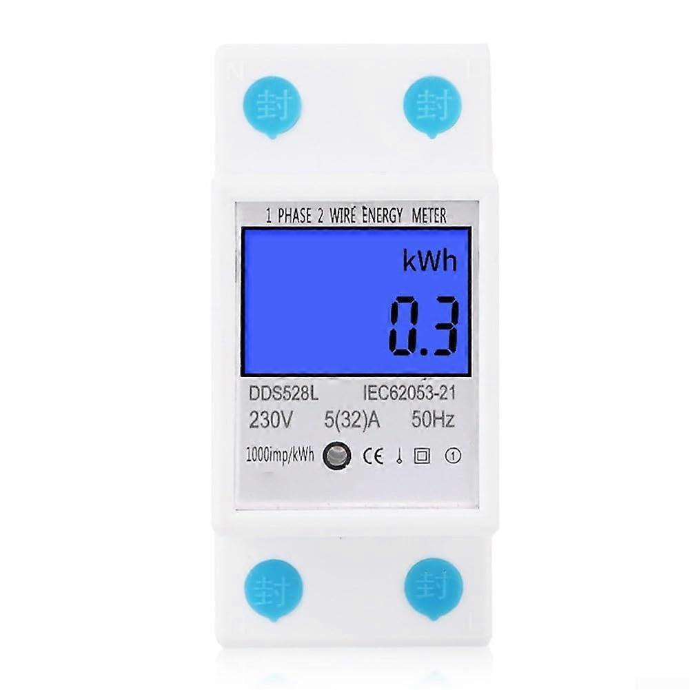 DDS528L Power Consumption Monitoring Device with Comprehensive Tracking Features, 230V 50Hz Compatibility