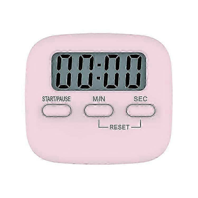 Kitchen Timer with Large LCD Display, Digital Kitchen Timer for Cooking, Magnetic Stopwatch, Timer with Loud Alarm Clock, Egg Timer