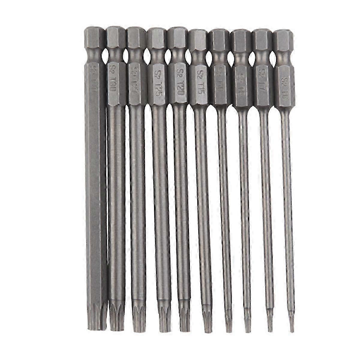 10-Piece Screwdriver Set 100mm Multipurpose Screwdriver with Magnetic Tool Set