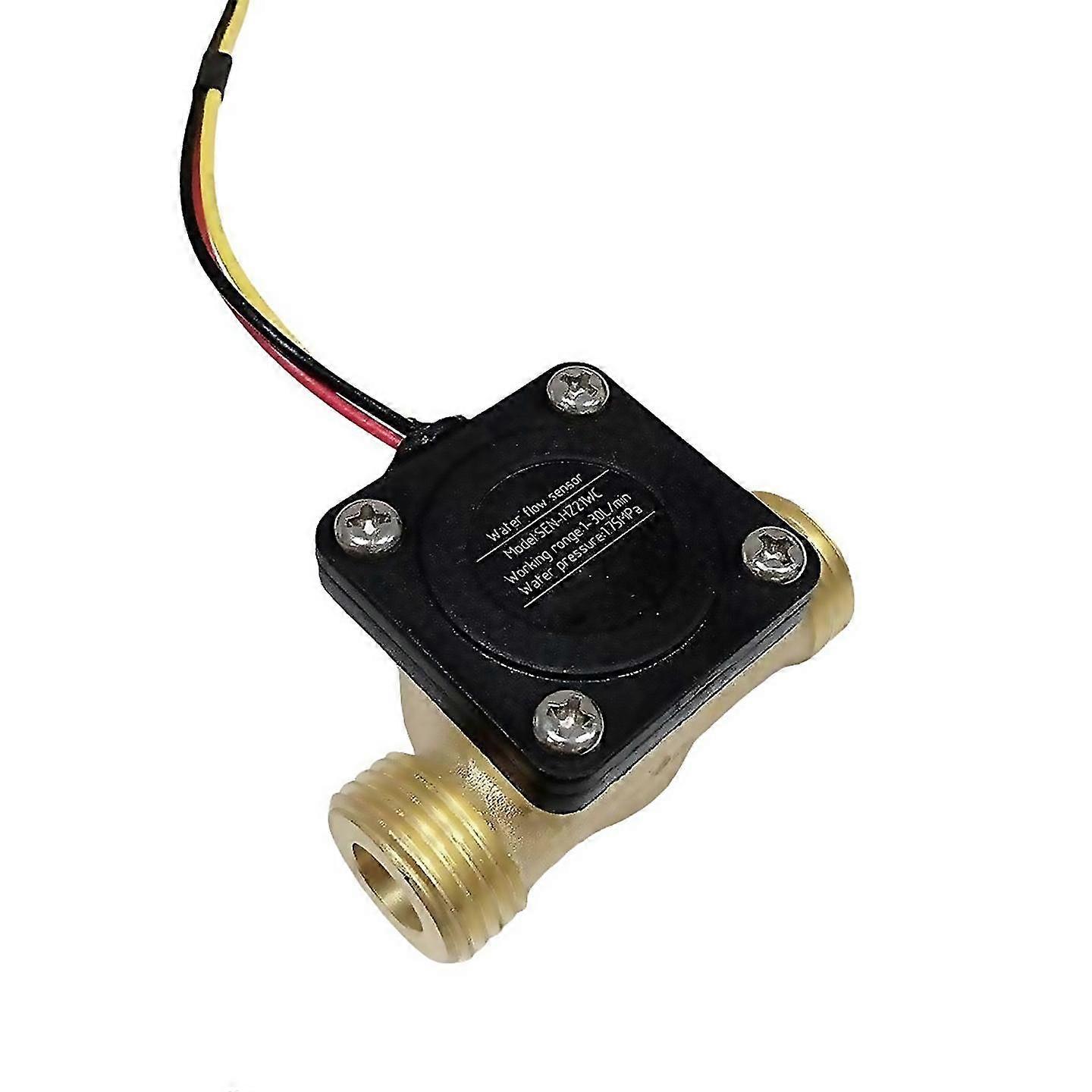 For 4 external thread interfaces dn15 water flow sensor dc12v brass water flow meter water flow swit