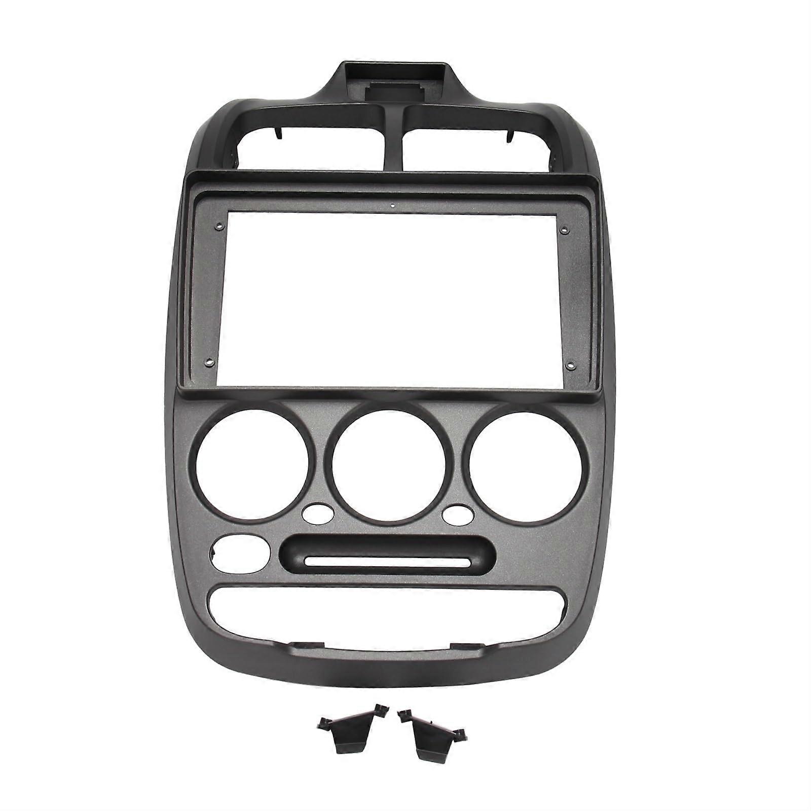 9inch car radio bezel, audio frame, GPS navigation panel, DVD frame, dashboard adapter/compatible for 1999 Hyundai Verna Gray