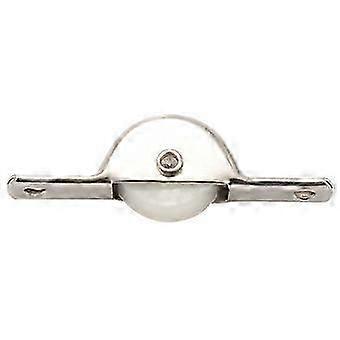 10pcs Door Window Cupboard Drawer Bin Single Nylon Sliding Pulley