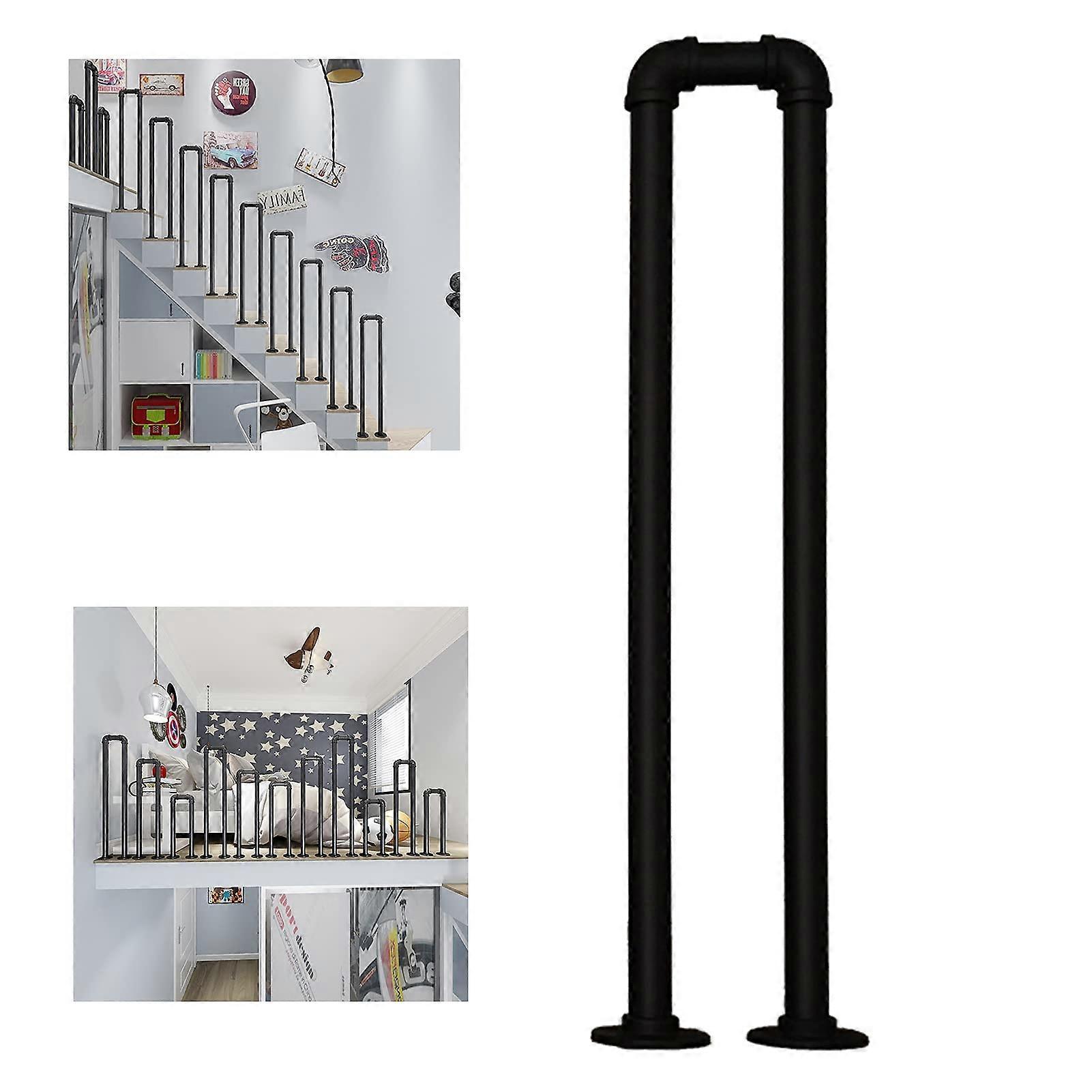 U-Shaped Step for Older Children, 1 Step, Indoor Outdoor Use, Safety Support Handle, 95 cm Height, Sturdy Design