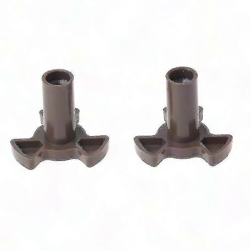 2pcs Universal Microwave Turntable Coupler Plate Support Stand Drive Cog Tools