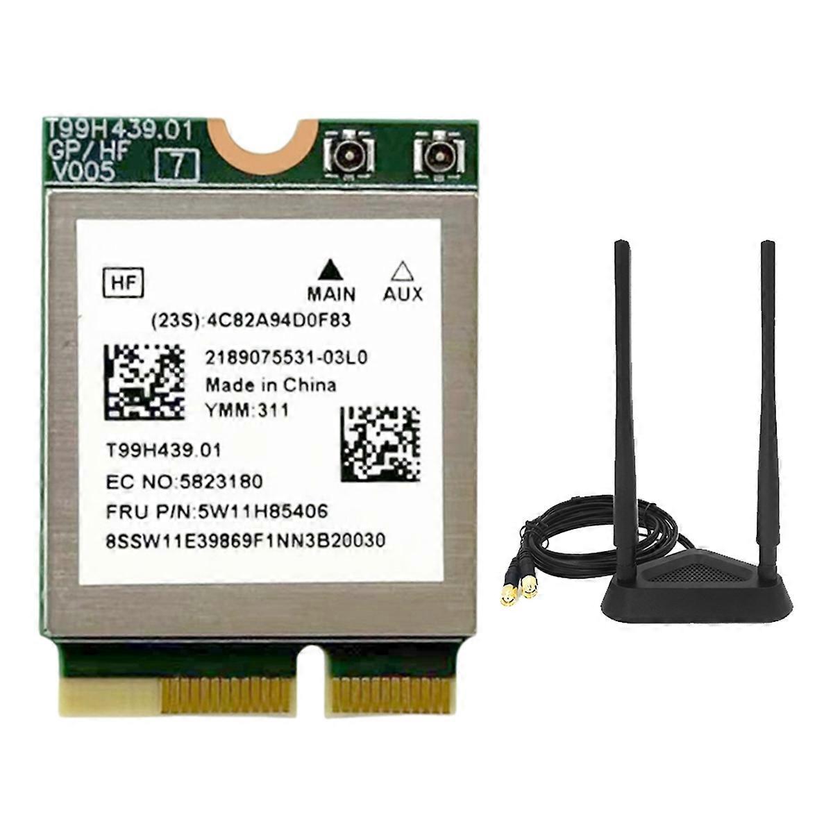 MT7927 WiFi7 Card + SMA Antenă BT5.4 Gigabit Placă de rețea fără fir