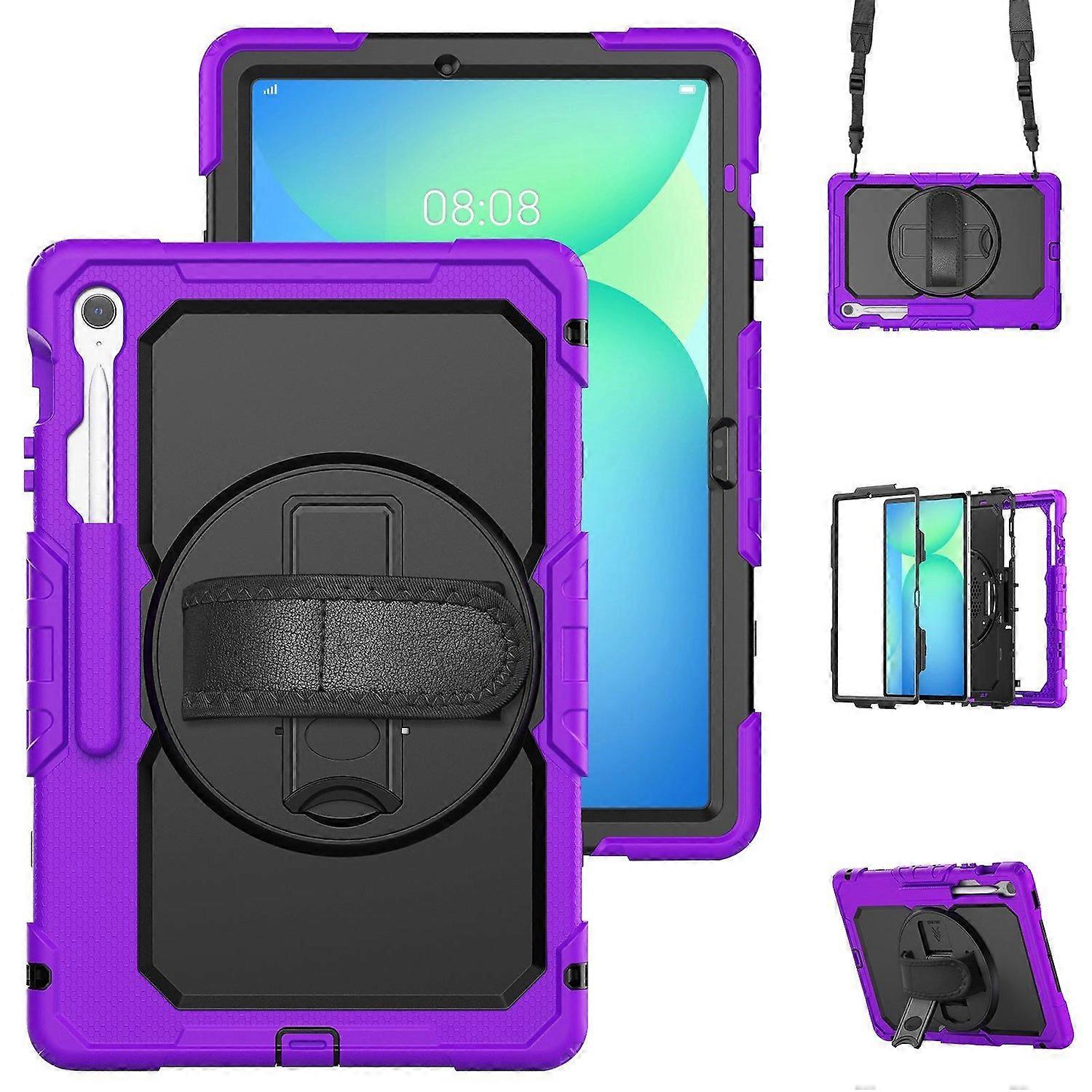 Silicone Hybrid PC Case For Samsung Galaxy Tab S10 FE+