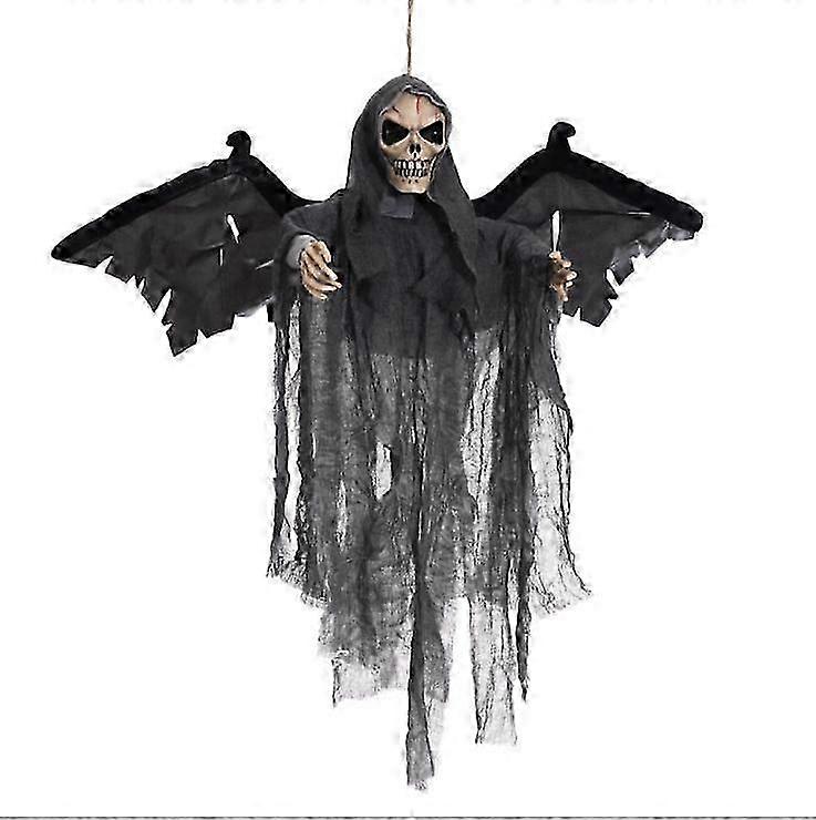 Halloween ghosts with Led eyes, Creepy Sounds and Shaking motion