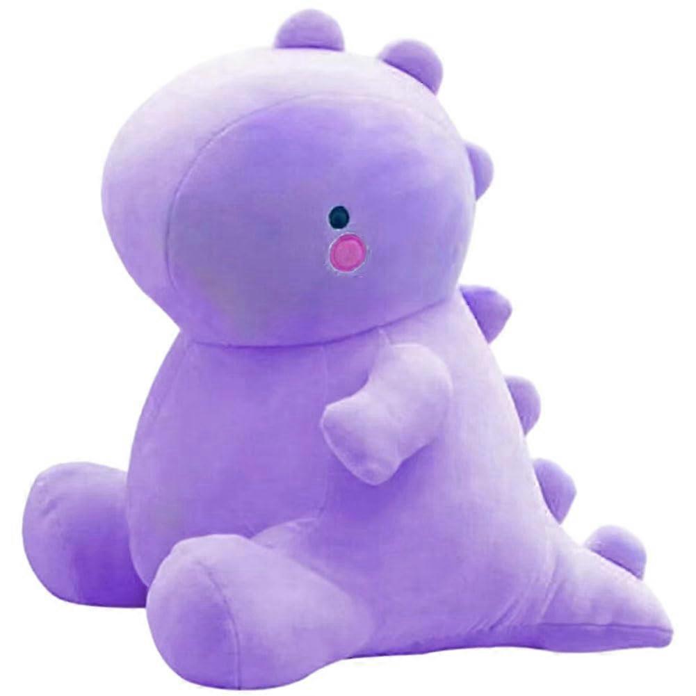 Dinosaur Plush Toy, Soft Dinosaur Stuffed Animal, Medium Size, Hugging Pillow, 3D Pom Plush, Gift For Kids, Purple