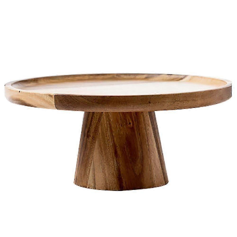 Wooden fruit cake dessert tray, size S, sturdy and durable for multiple occasions