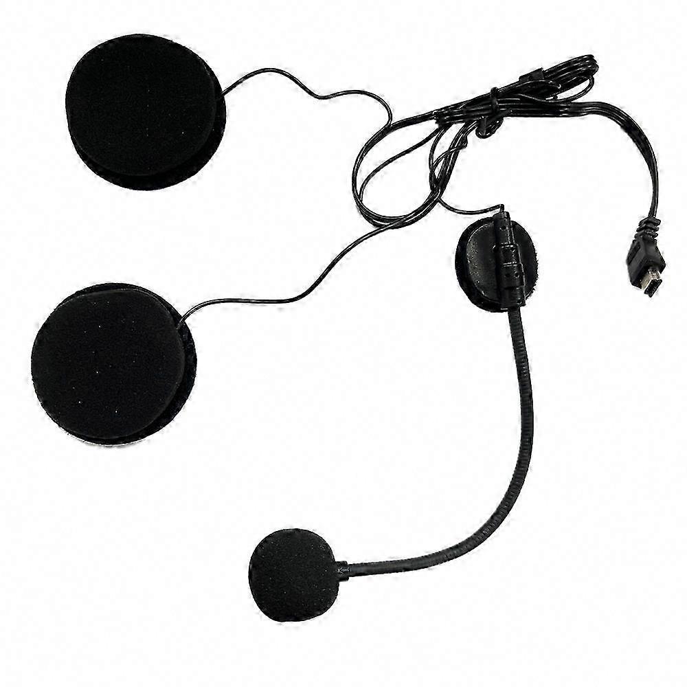 Kask motocyklowy Zestaw słuchawkowy Bluetooth Mikrofon Głośnik do akcesoriów do półkasków