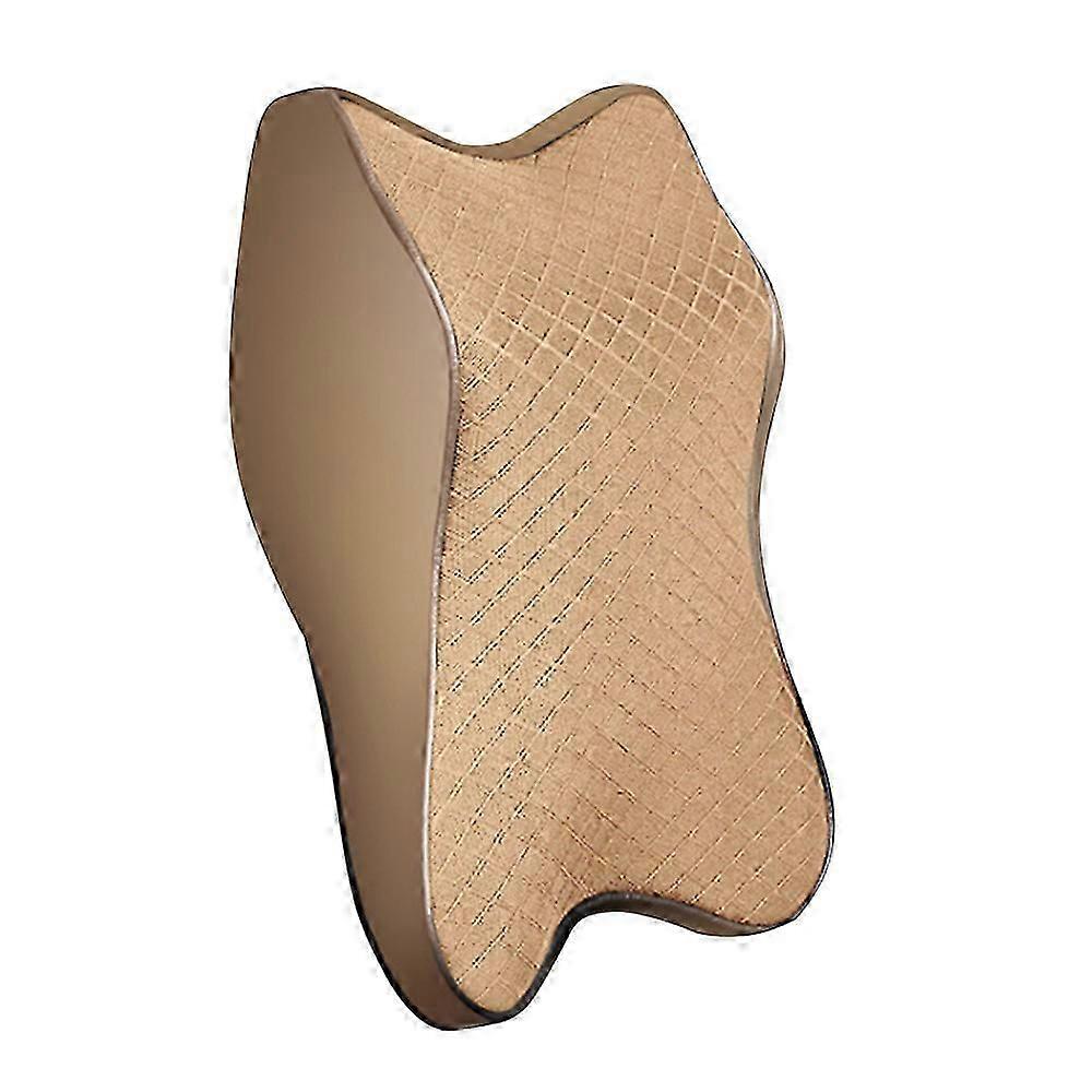 Memory Foam Car Neck Pillow - Travel Headrest Support