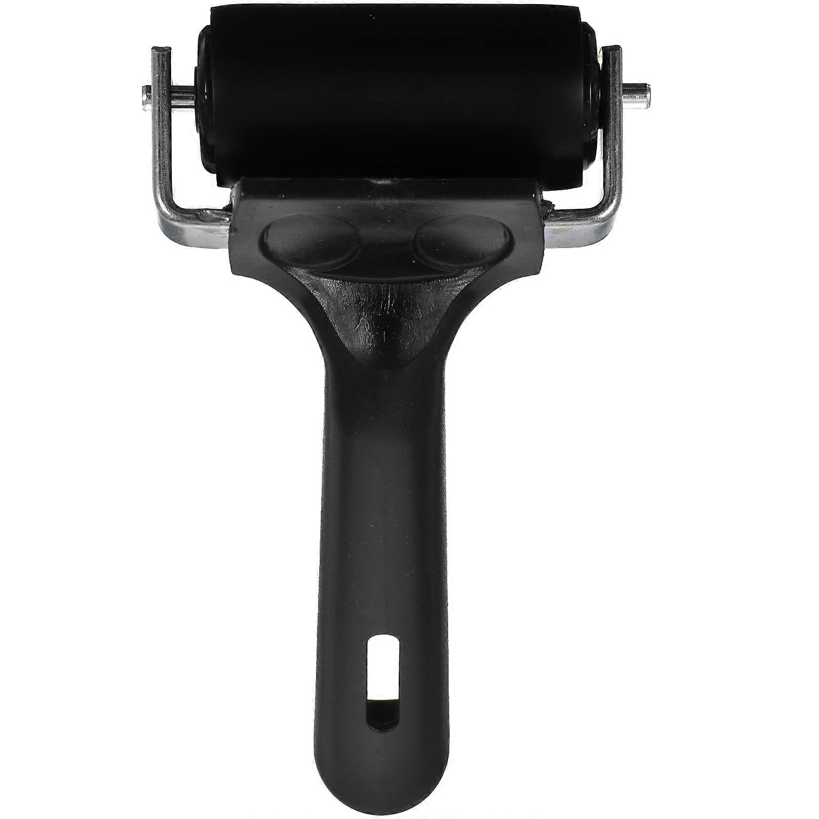 Rubber Roller with Sturdy Metal Frame for Anti Skid Tape and Ink Stamping Tools