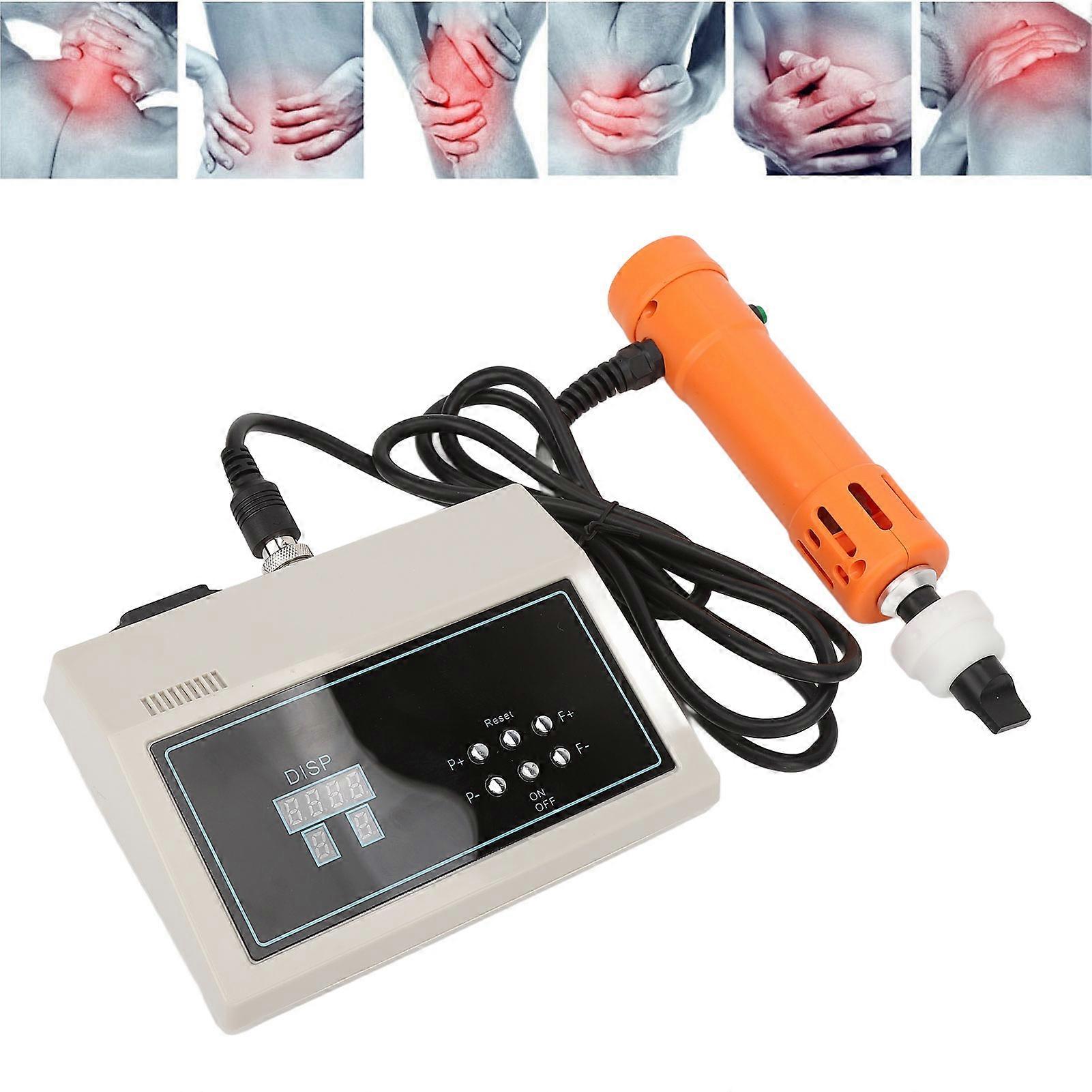 Shockwave Therapy Machine ED Treatment 18x13.5x6cm Orange AU Plug