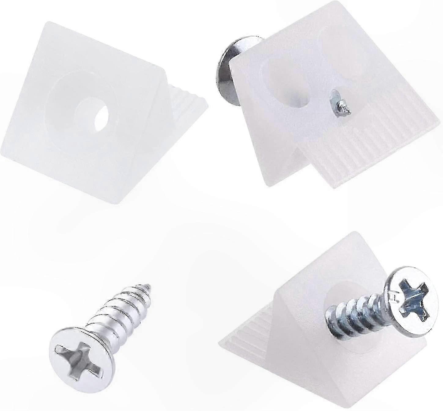 100pcs Drawer Bottom Repair Kits for Furniture Chest Fixing Solution