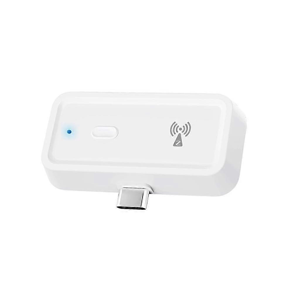 Smart Signal Repeater for Tuya ZigBee,Work with ZigBee Gateway Hub Smart Life Type-C Amplifier Extender Smart Home Automation Device(White)