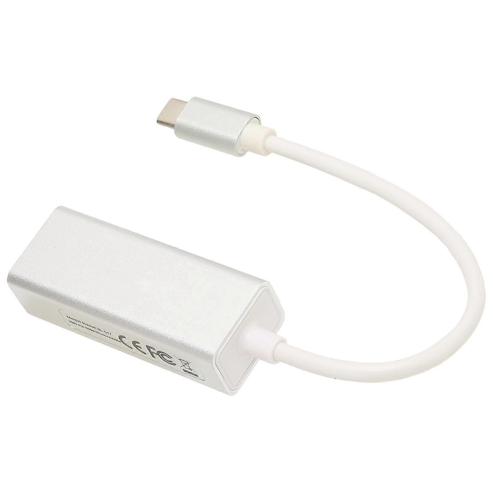 USB C to Ethernet Adapter 10/100/1000M USB 3.0 RJ45 Network Card