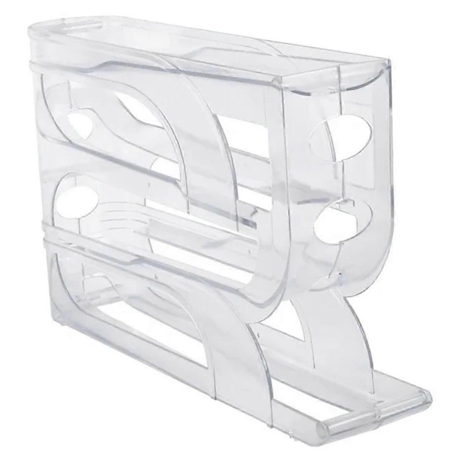 Automatic Scrolling Egg Rack Egg Basket Transparent