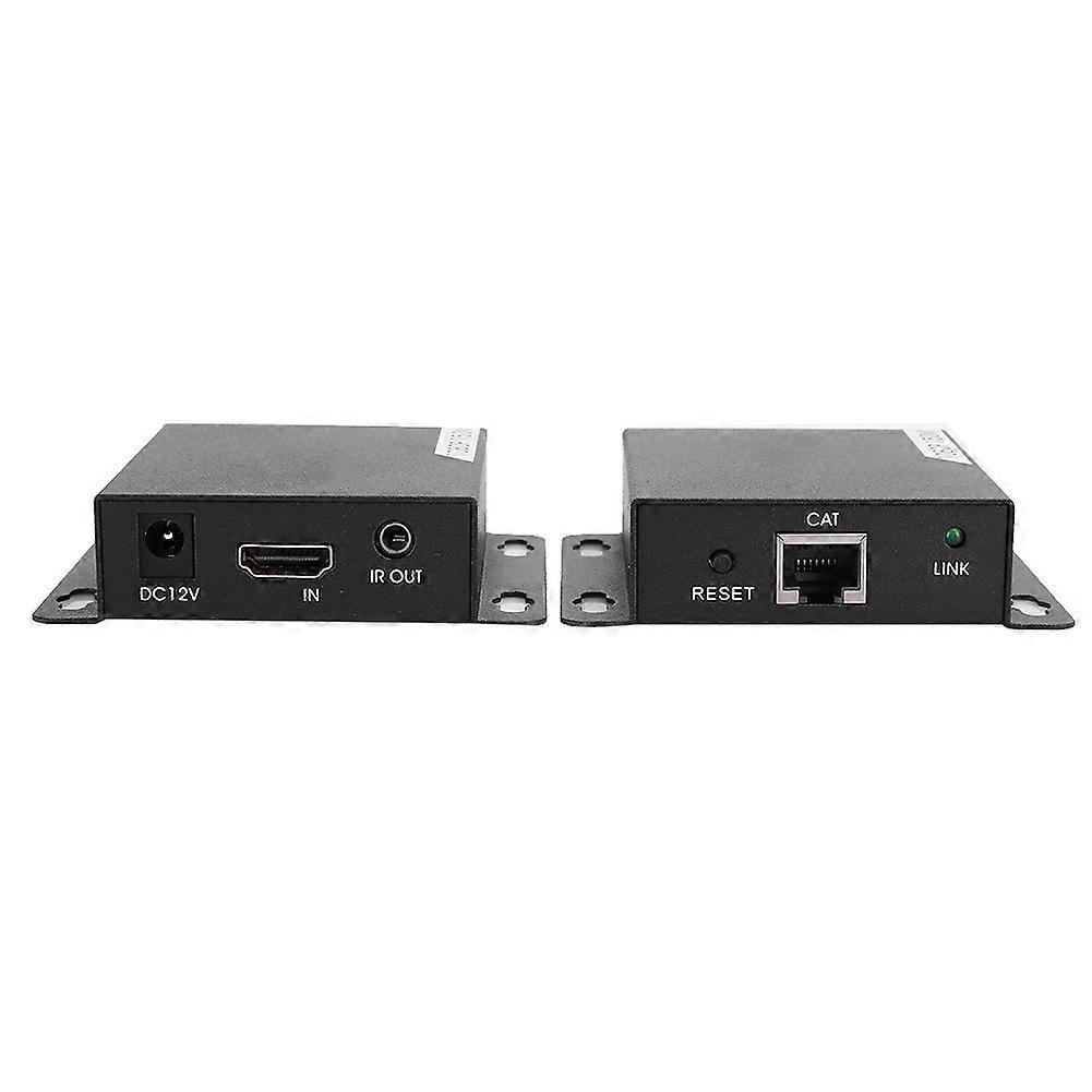 Single Network Cable Extender HDMI AYE-07_POE 150m Black