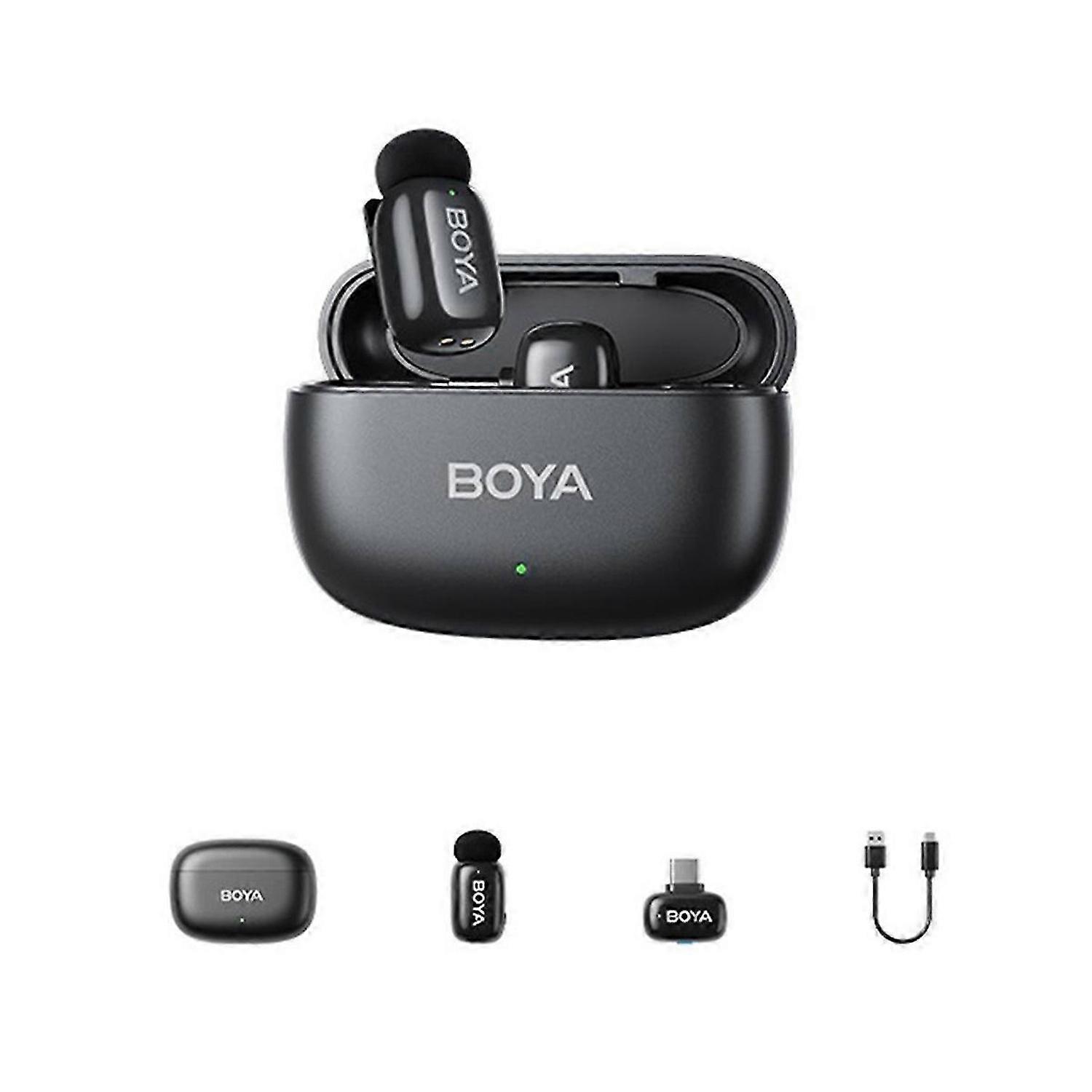 Mini Wireless Lavalier Microphone Smart Noise Reduction