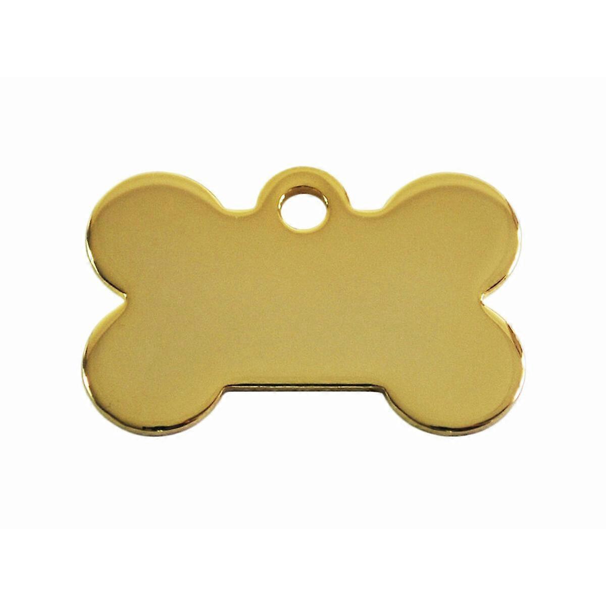 Identification plate for collar Imarc Bone Golden