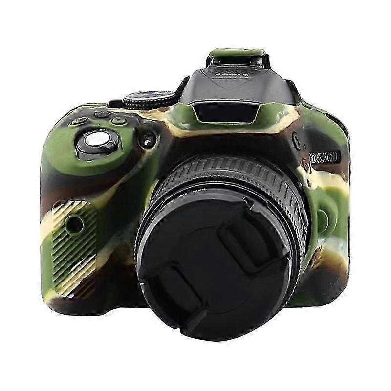 Soft Silicone Protective Case for Nikon D5300 2025