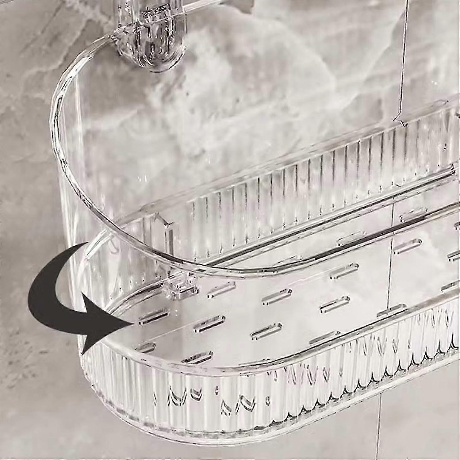 Removable Hanging Bathroom Suction Storage Box for Shower Caddy 2025