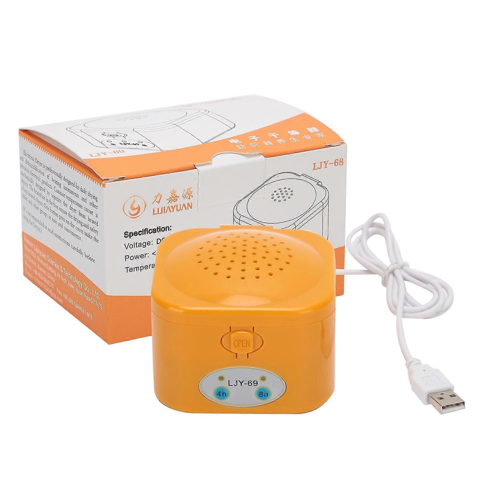 Electric Hearing Aids Dryer Dehumidifier Drying Box Case Elderly Hearing Aids Accessory