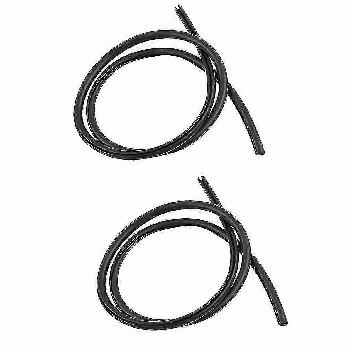 2-Pack Black 39-Inch Inner Fairing Trim Seal for Touring and Street Glide Models