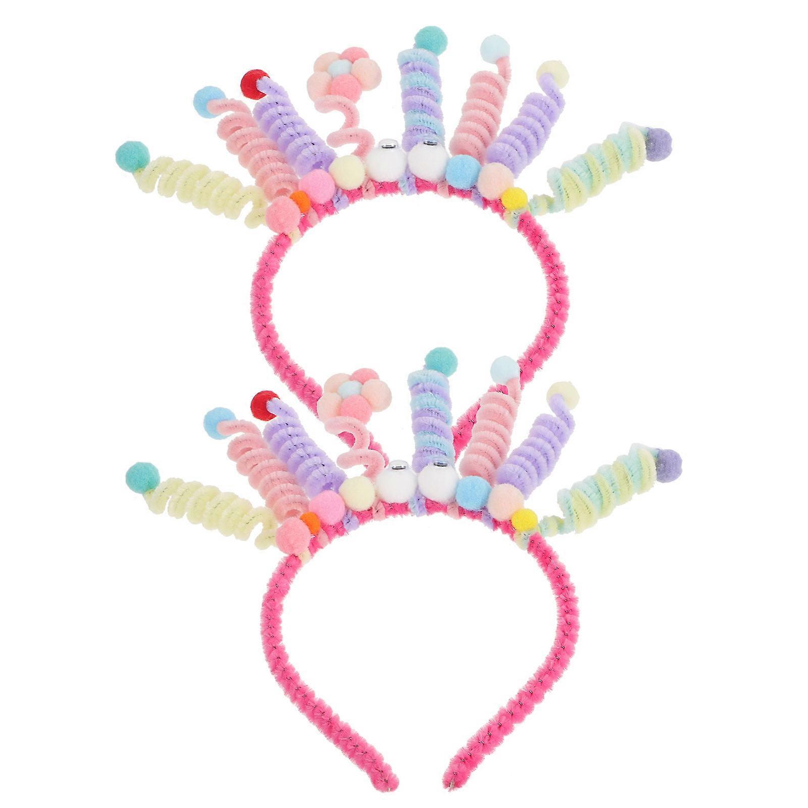 Party Headbands Headbands for Decoration 8Pcs Plush Material