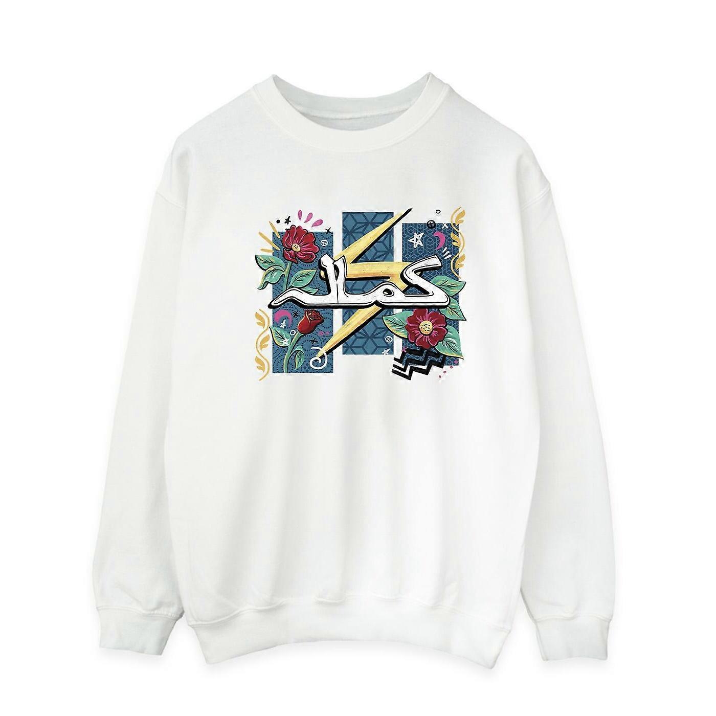 Marvel Herre Ms Marvel Flower Lightning Genser