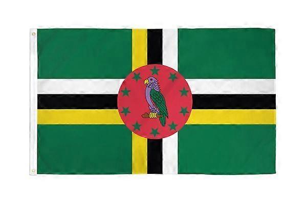 Dominica flag poly W/ GROMMETS Type A 347