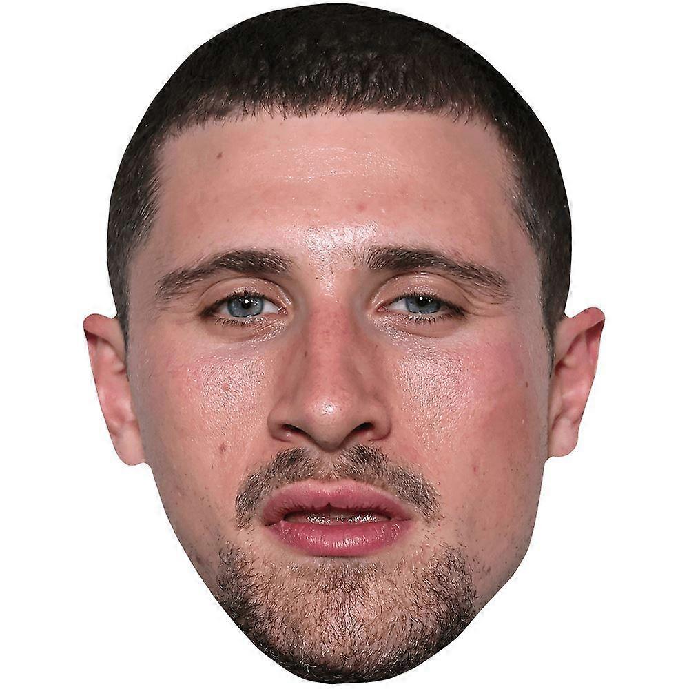 Elijah Holloway (Stubble) Celebrity Mask, Flat Card Face