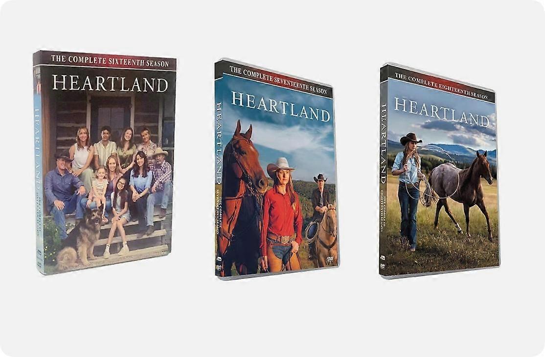 Heartland: De complete seizoenen 16+17+18 (DVD, 9-disc box set)