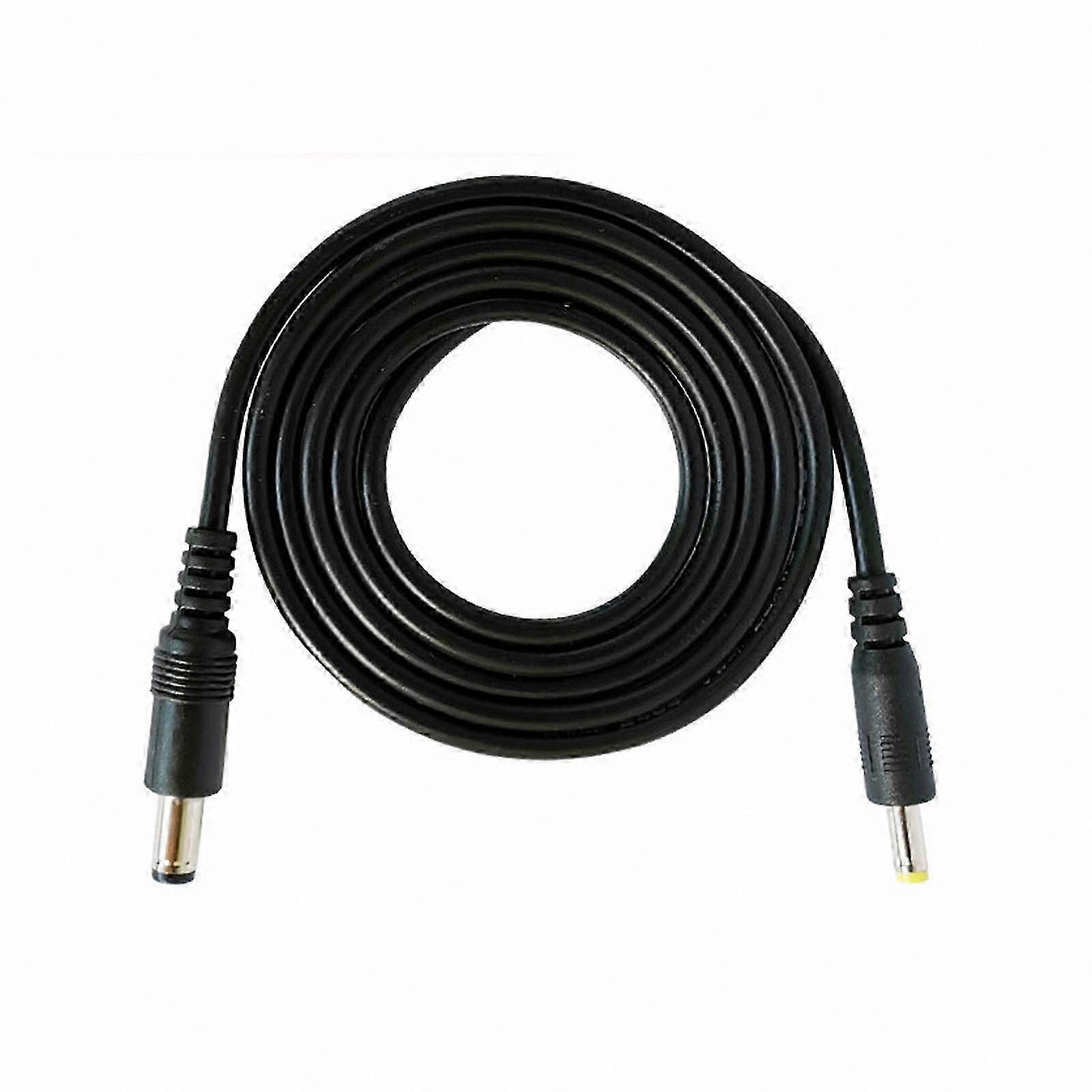 Double Male DC Connector Cable for Router, Camera, LED Lights | 100M-Length Power Cord Adapter